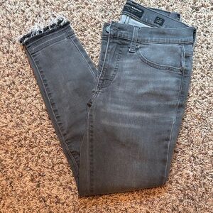 Lucky Brand Women's Charcoal Ankle Jeans